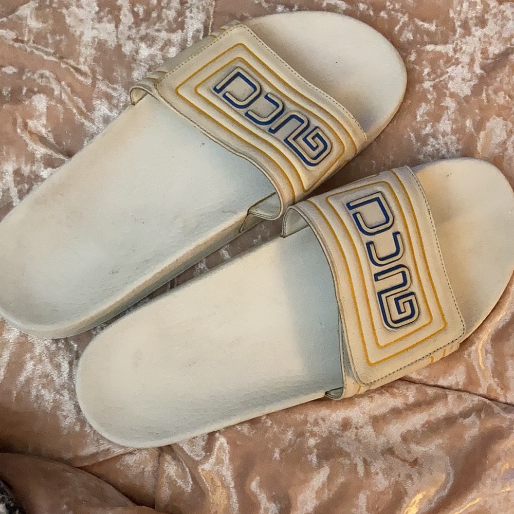 Vintage Gucci slides unisex women’s 9 mens 11 - Picture 3 of 9